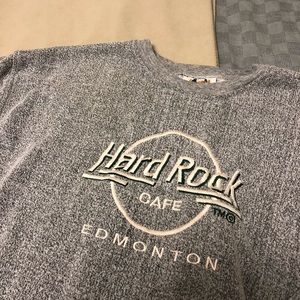 Vintage Hard Rock Cafe Edmonton Canada Sweatshirt